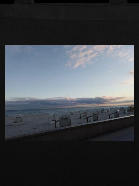 ostsee am abend