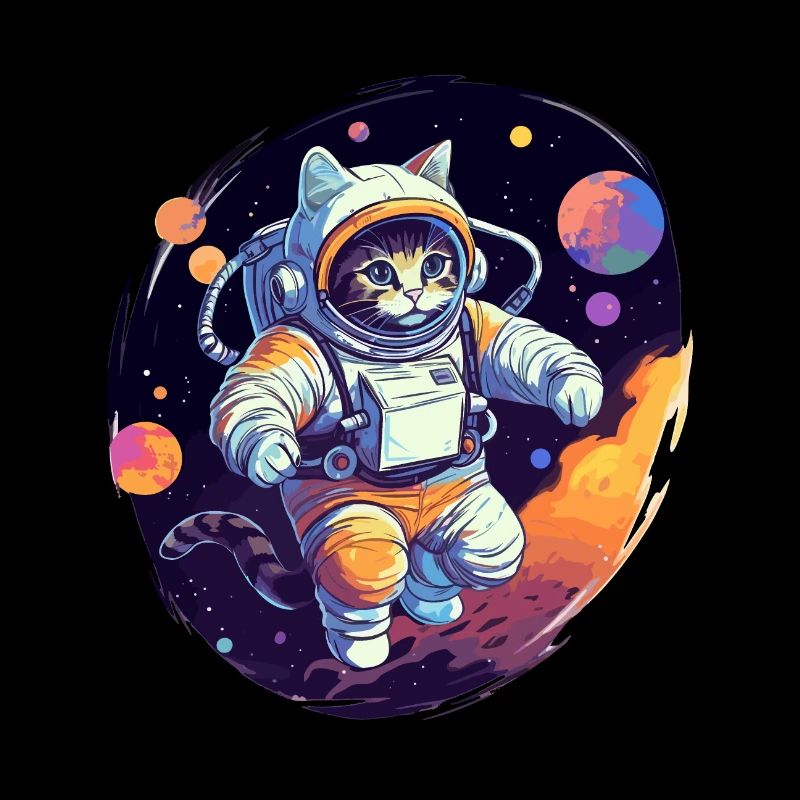 Katze Weltraum Astro