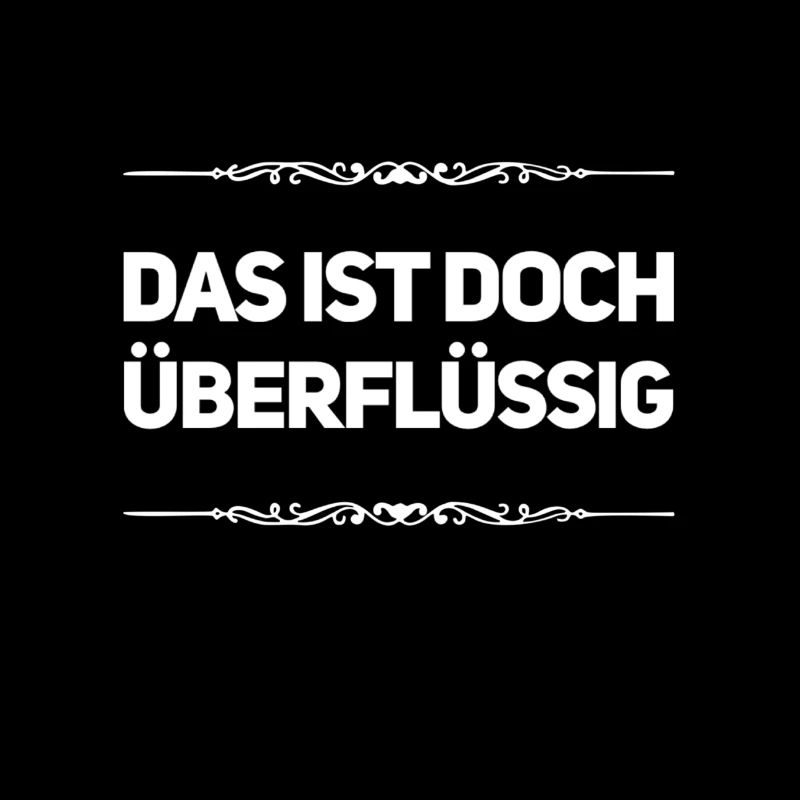 das braucht keiner