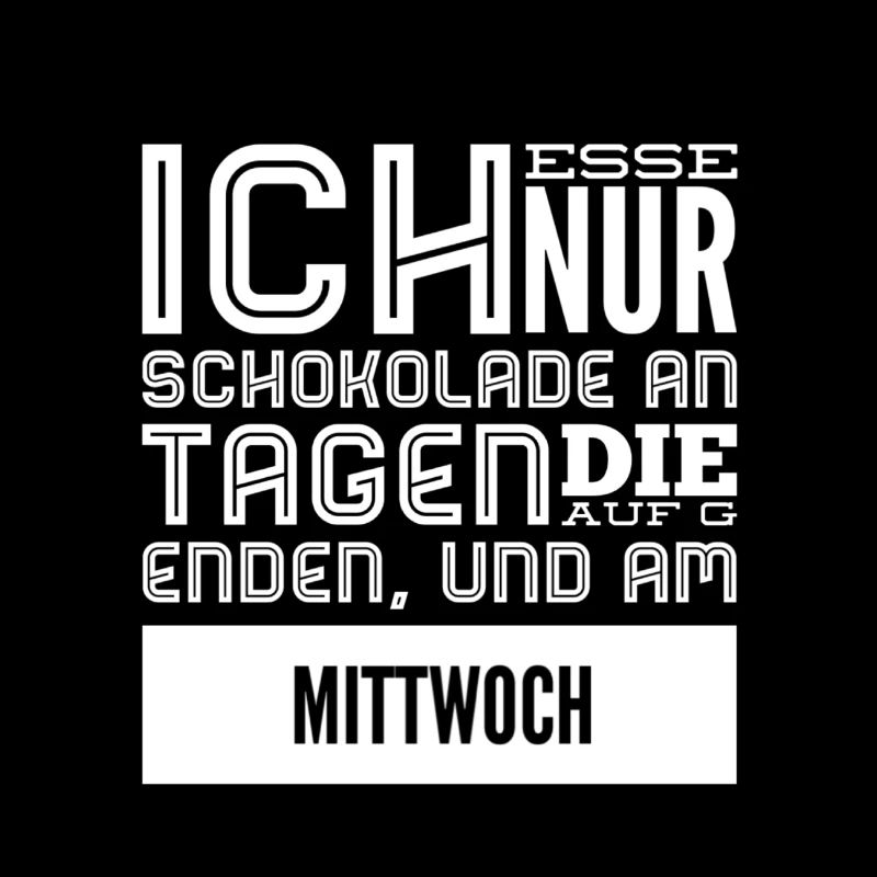 ich stehe auf Schokolade