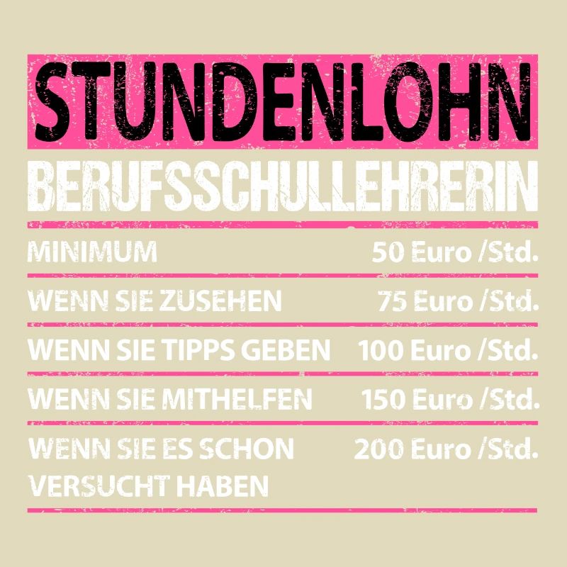 Berufsschullehrerin Berufsschule lustige Sprüche
