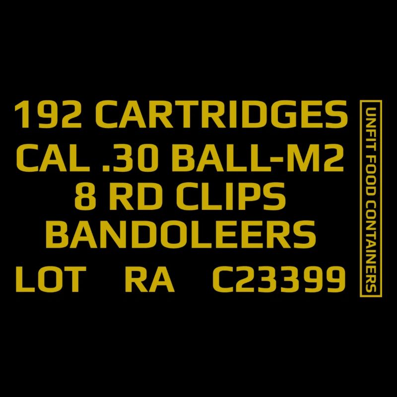 Ammunition box - Calibre 30 - Weapons