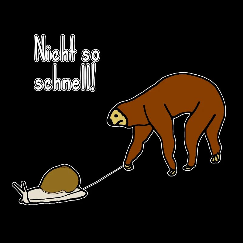 Funny sloth slowly chilling relaxed