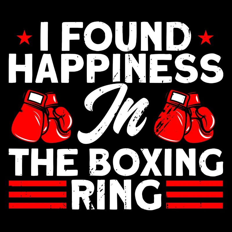 Found luck in boxing ring boxing gift