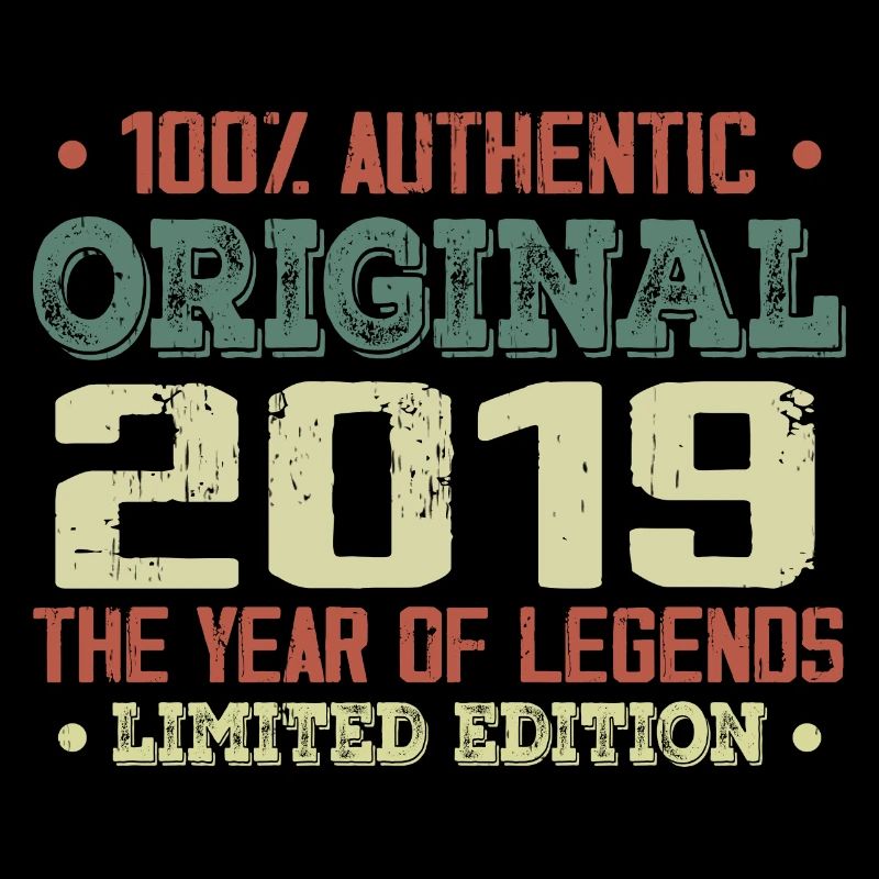 Legend since 2019 Born in 2019 - 5th Anniversary