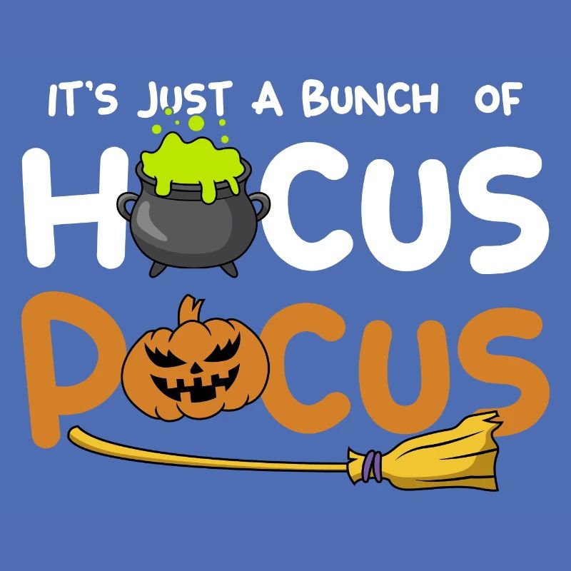 Juste un tas de hocus-pocus, conception de citrouille d’Halloween