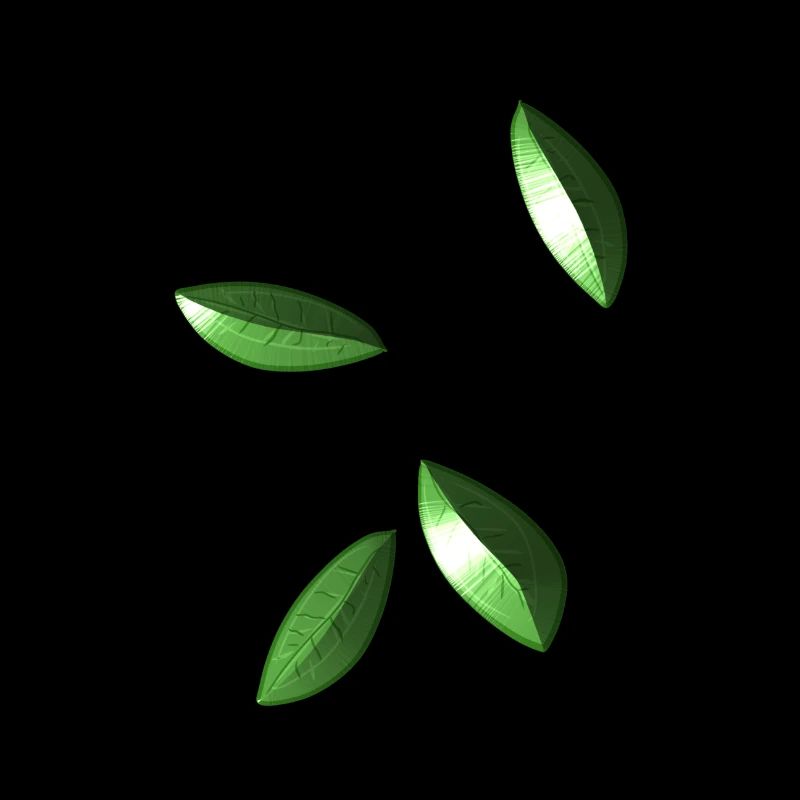 feuille motif de symbole de feuille