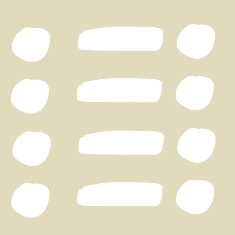 Ligne, points, point, forme, symbole