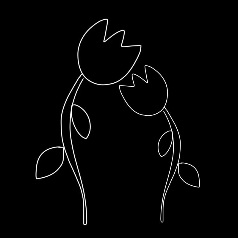 Blume Symbol Blüte Pflanze zwei rosen