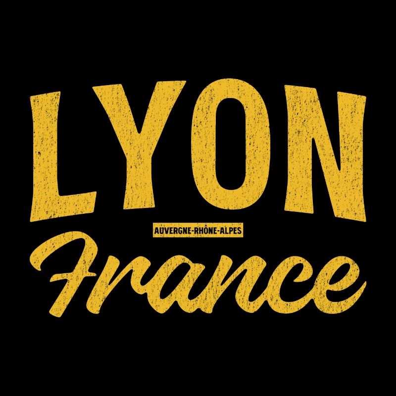 Lettrage rétro Lyon