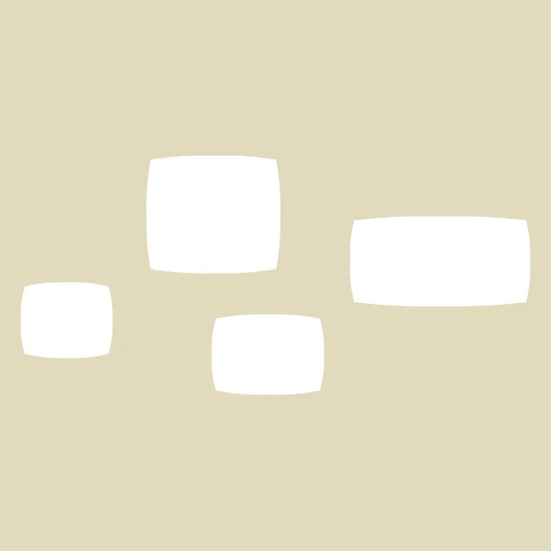 Four Squares Square Shape Symbol Pattern