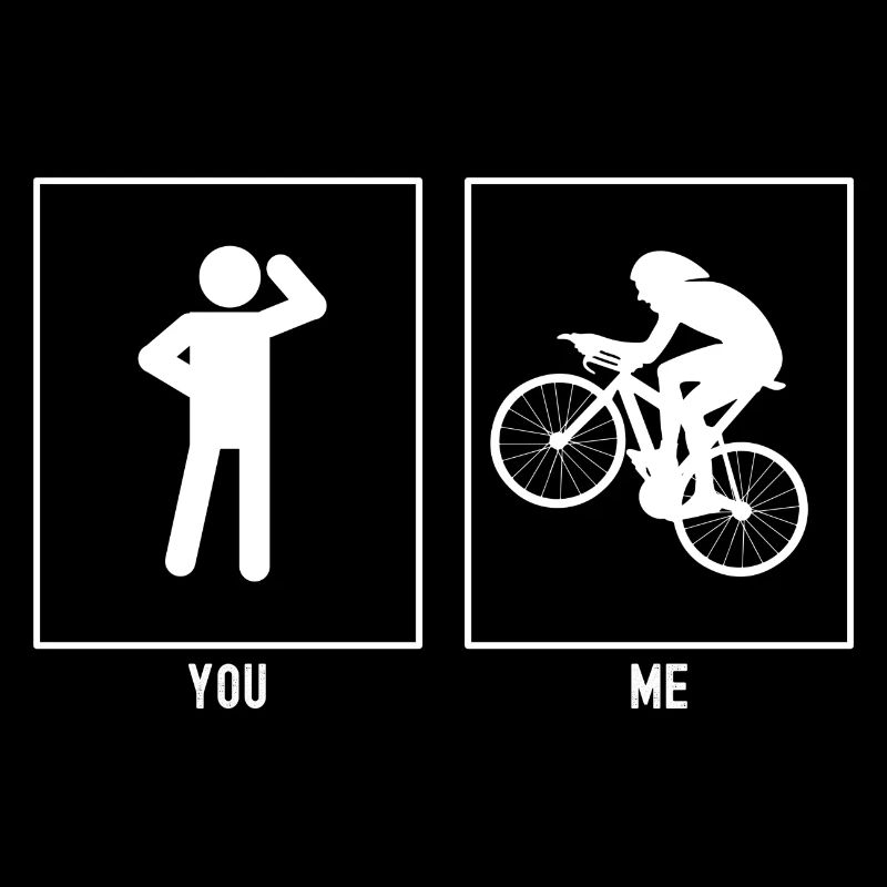 Vous - Moi - Vélo en montée