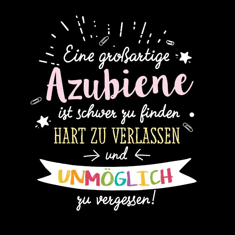 Großartige Azubiene Spruch Abschied Geschenk