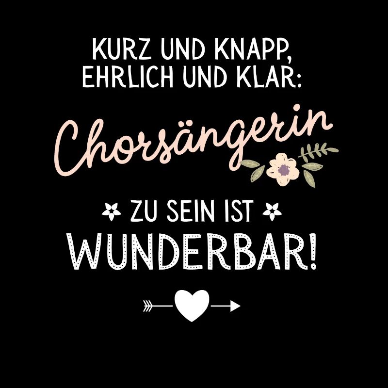 Geschenk Chorsängerin sein ist Wunderbar Spruch