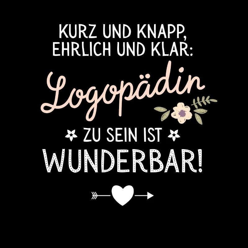 Geschenk Logopädin sein ist Wunderbar Spruch