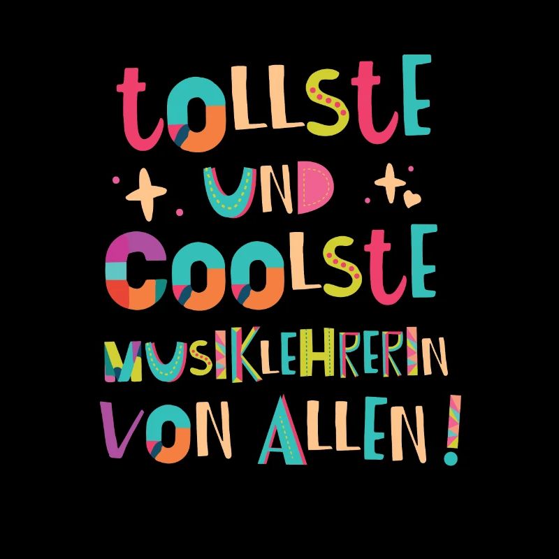 Tollste und Coolste Musiklehrerin Geschenk