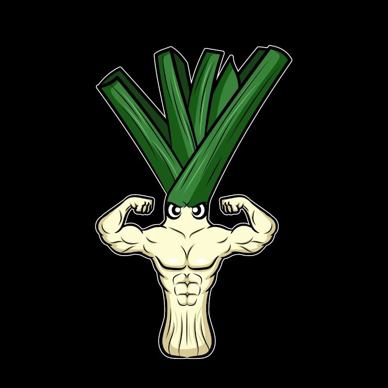 Bodybuilding Gewichtheber Lauch