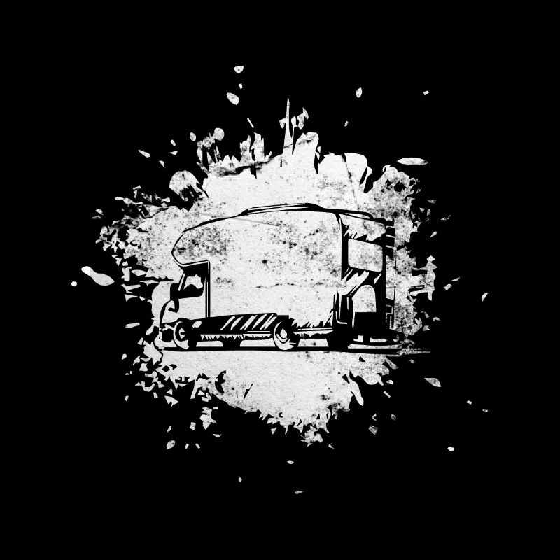 Splashing water - Camping Van -