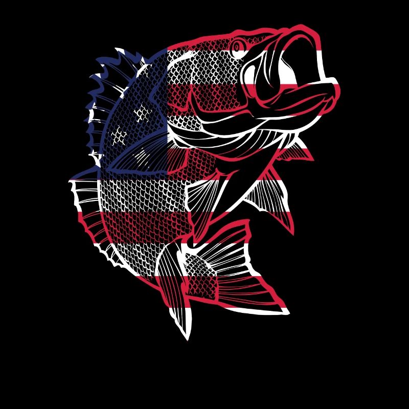 Pêche au drapeau des États-Unis 4 -