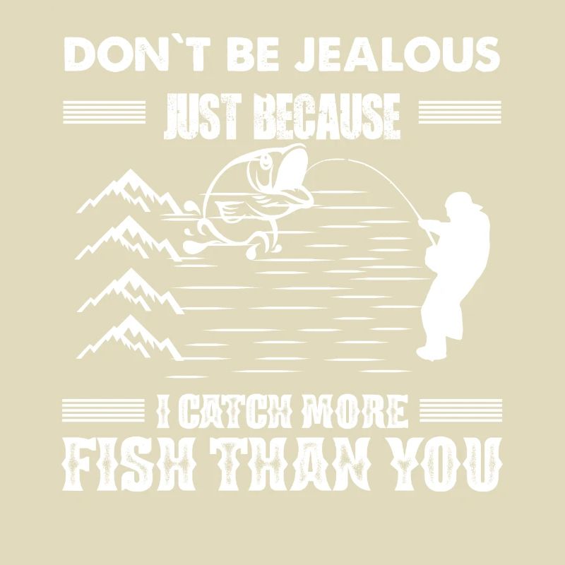 Ne sois pas jaloux juste parce que j’attrape plus de poissons