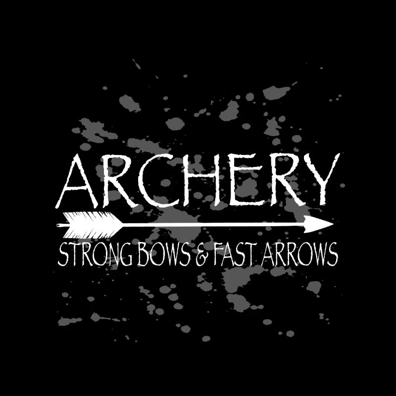 ARCHERY. STRONG BOWS AND FAST ARROWS