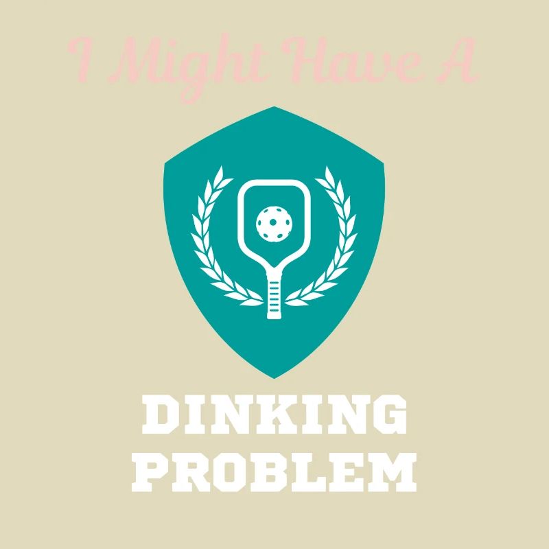 Ich könnte ein Dinking-Problem haben Pickleball-Paddel