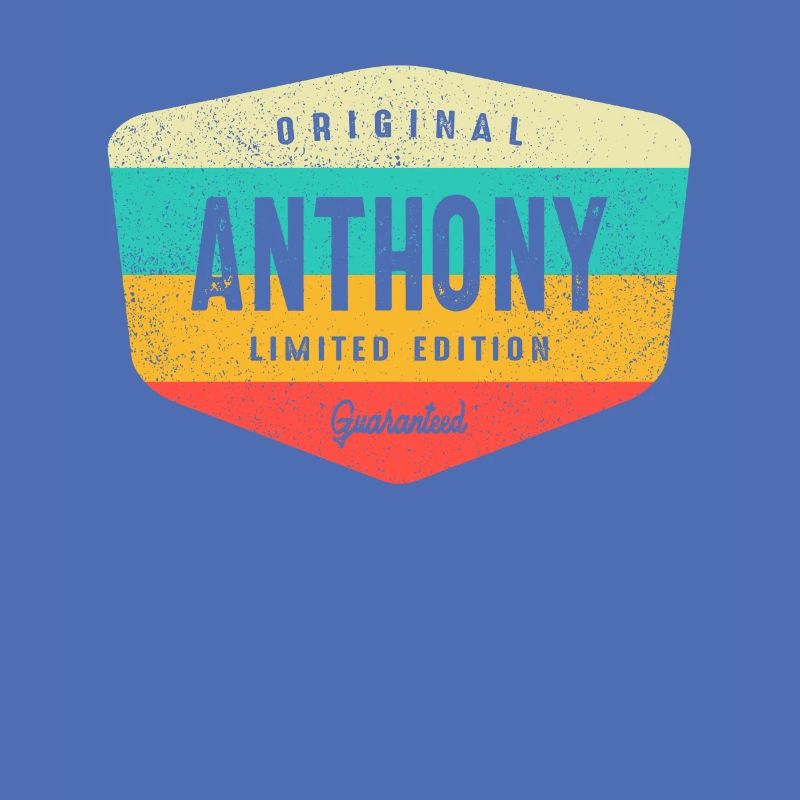 Anthony Personalized Name - Anthony