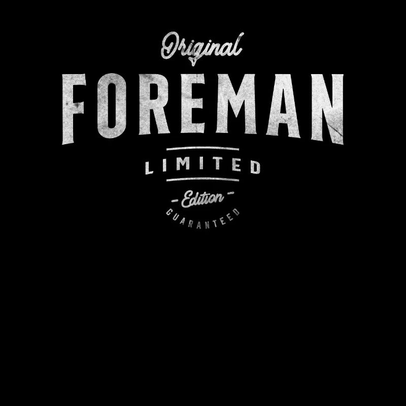 Édition limitée originale Foreman