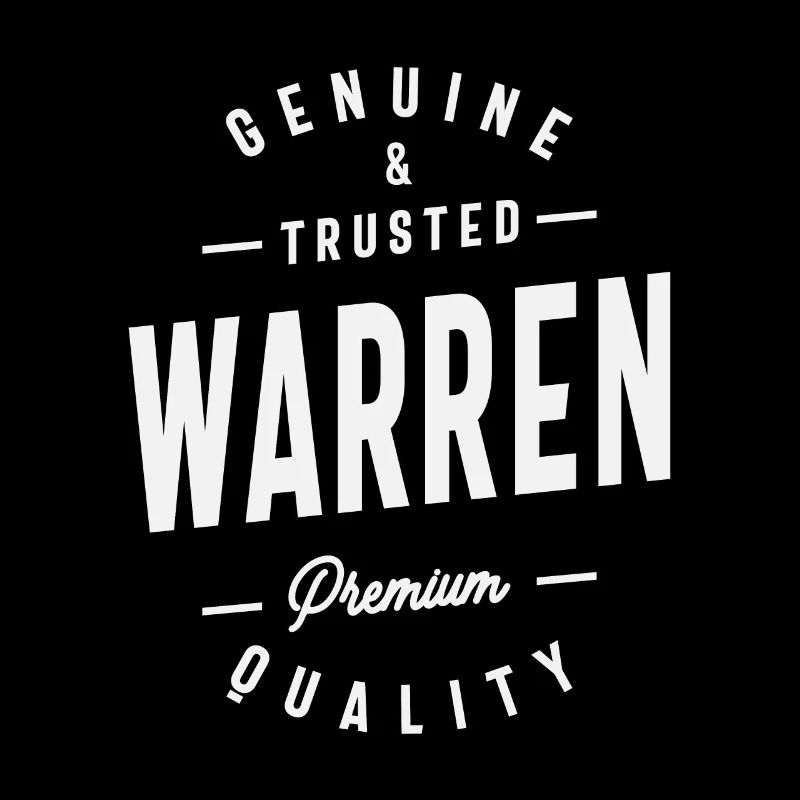 Warren Genuine and Trusted - Name Warren