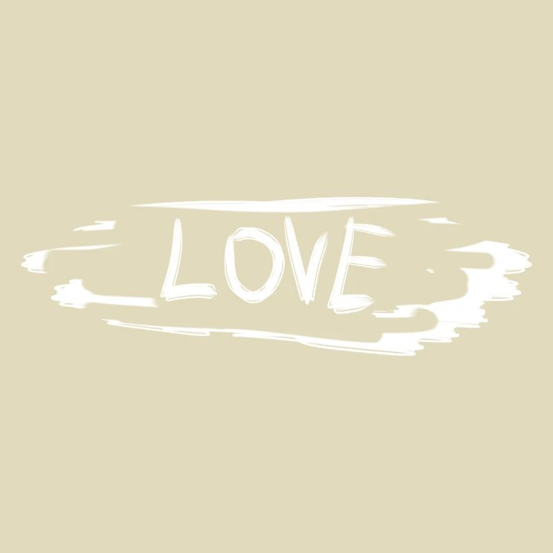Love Text Pattern Symbol Stroke