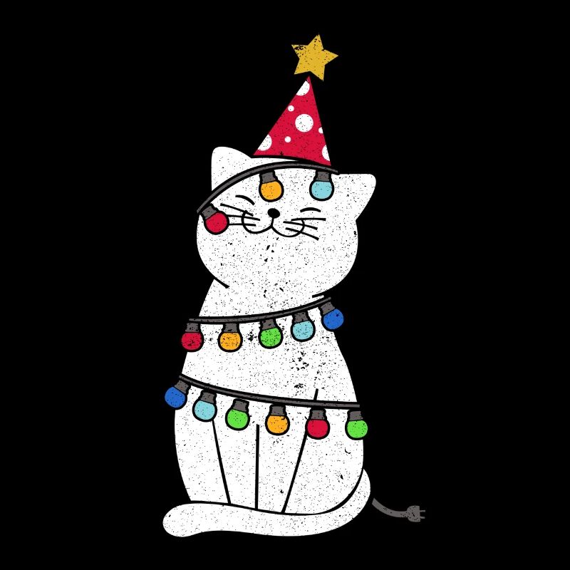 Cadeau de noël chat noël noël