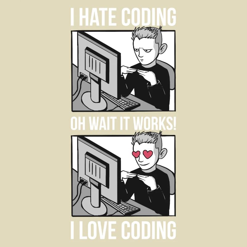 I Love Coding Programmer Cadeau