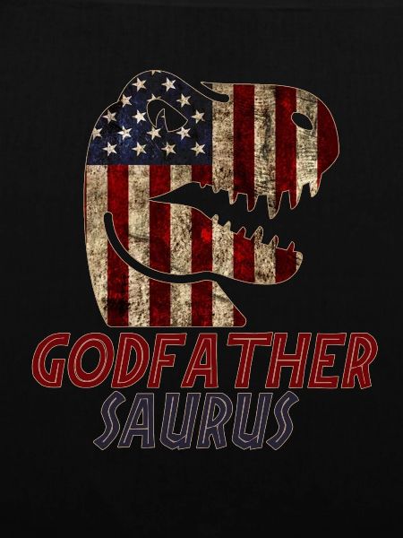 Patriotic Godfather Dinosaur