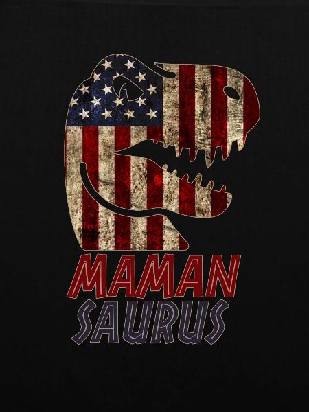 Patriotic Maman Dinosaur