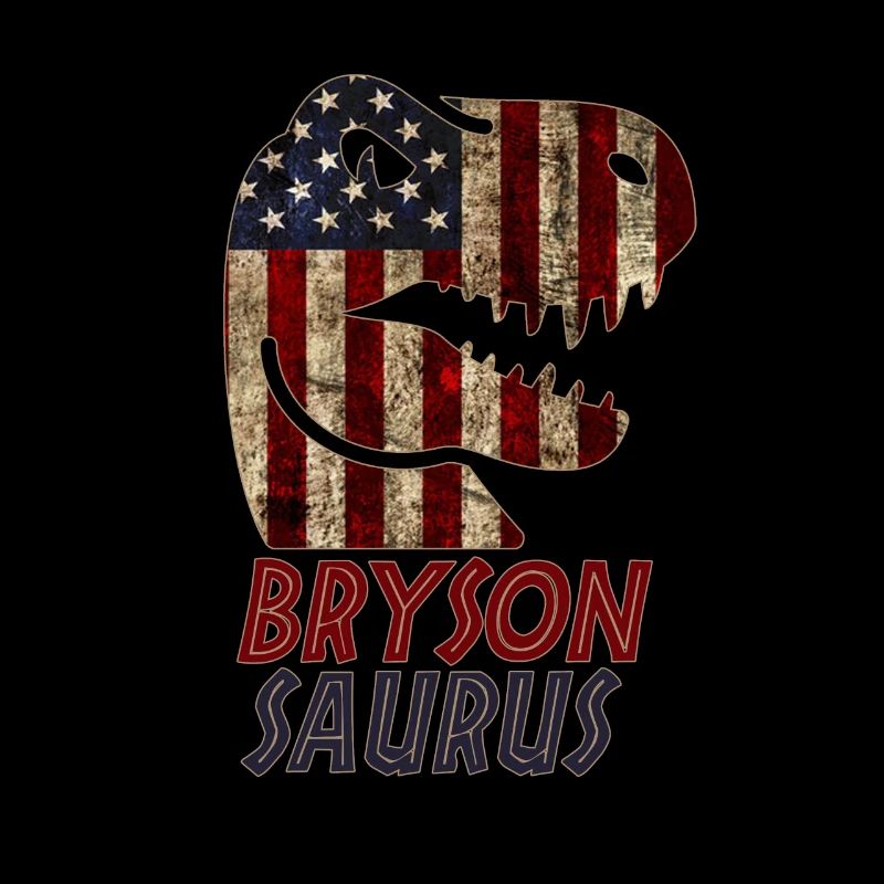 Patriotic Bryson Dinosaur Brysonsaurus