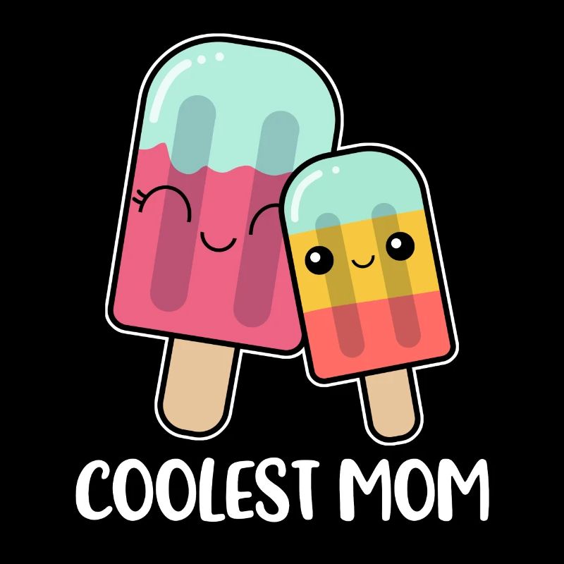 Coolest Mom Popsicle Eis Geschenk