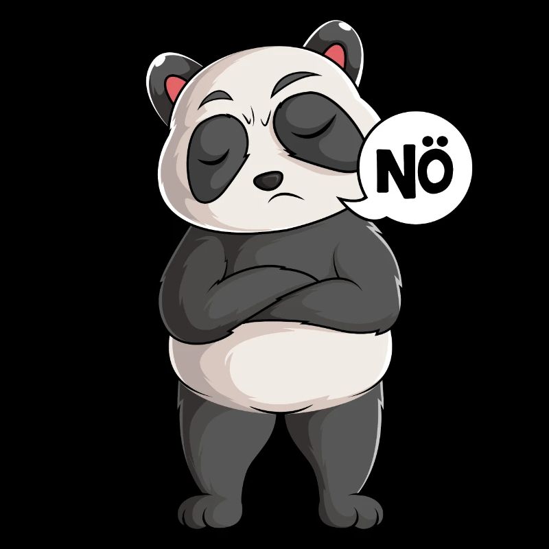 Panda Nö Pandabär Mädchen Jungen
