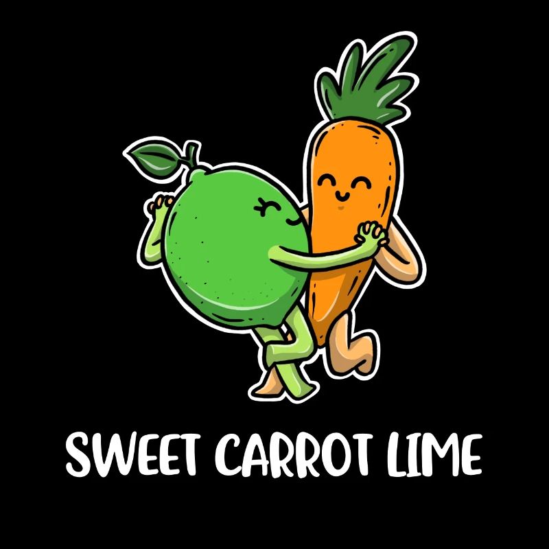 Sweet Carrot Lime Karotte Geschenk