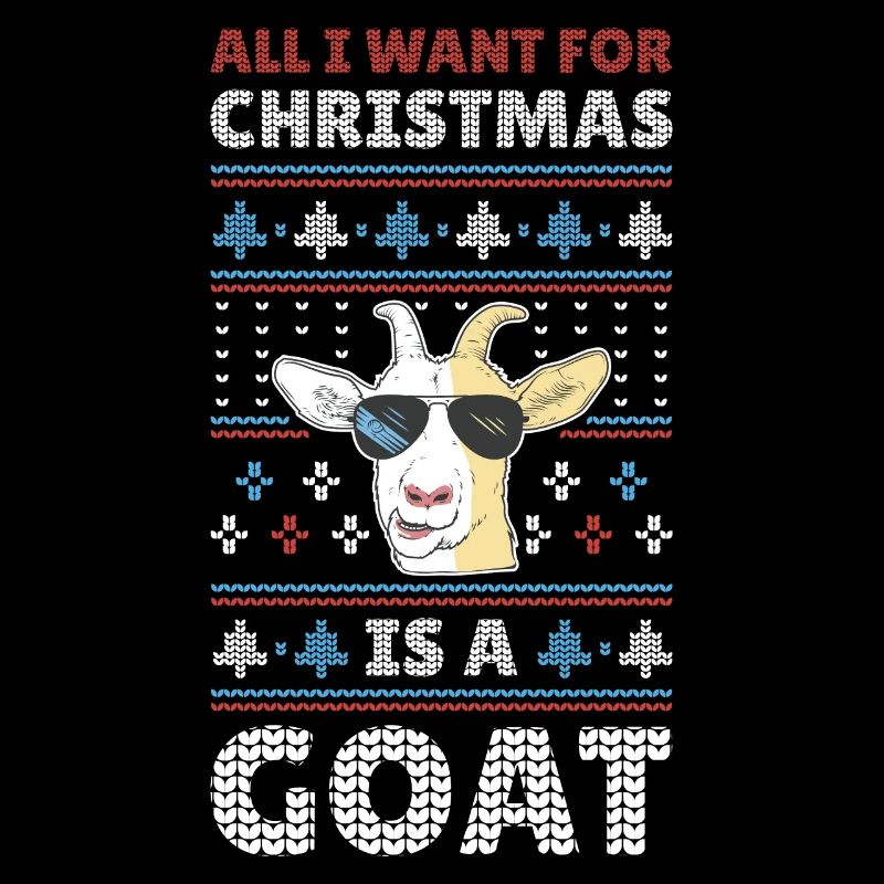 Christmas Goat Hässlicher Weihnachtspulli Geschenk