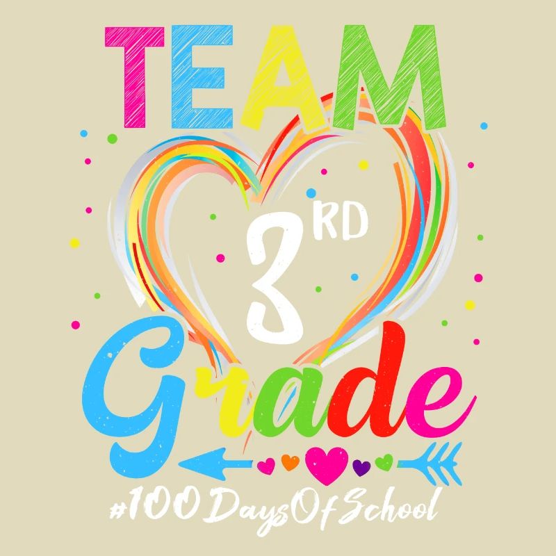 100e jour Équipe de 3e année Escouade 100 jours d’école