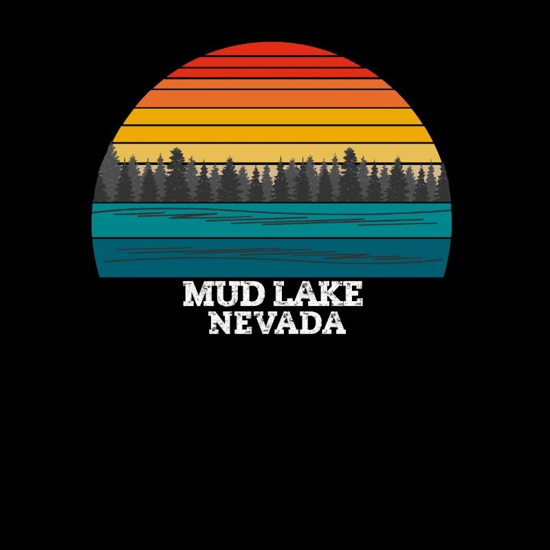 Lac de boue Nevada