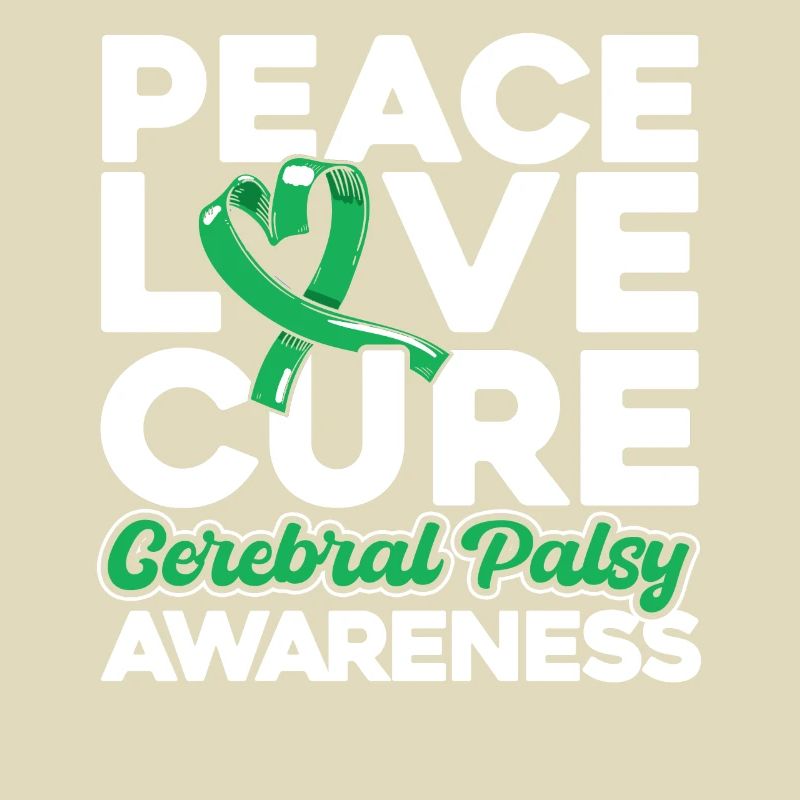 Conscience de la paralysie cérébrale Green Loop Zereb