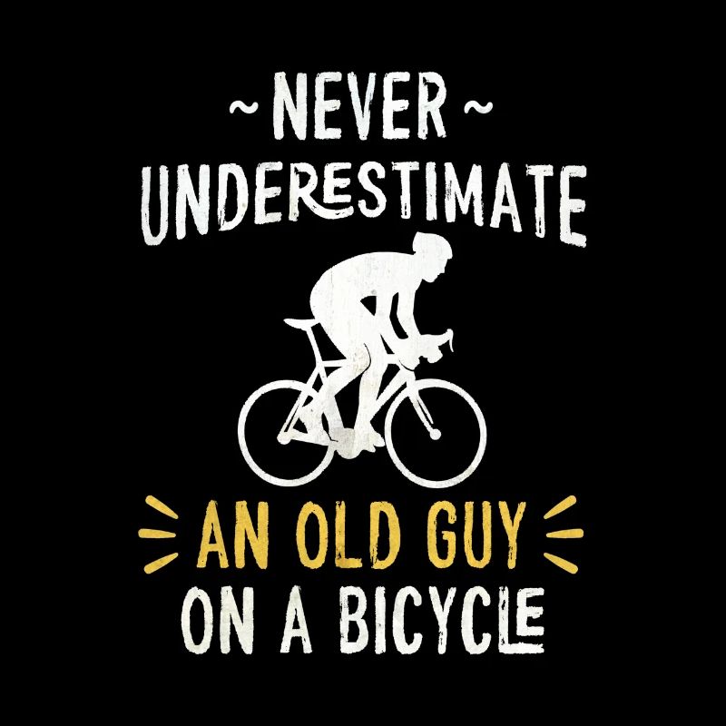 Never Underestimate The Old Guy On A Bicycle
