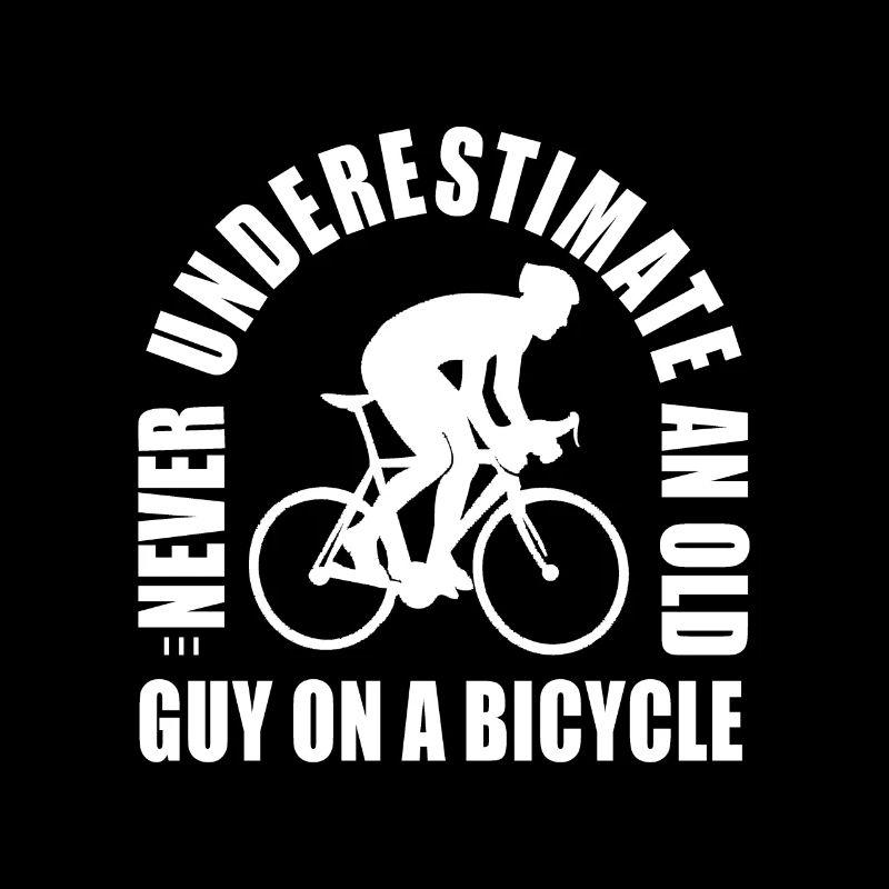 Never Underestimate The Old Guy On A Bicycle