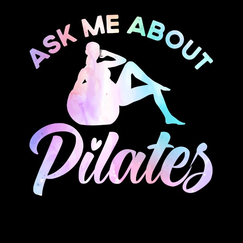 Pilates Frag mich über Pilates Geschenk