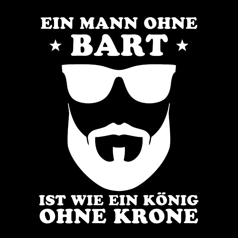 Ein Mann ohne Bart Vollbart Bartträger Bärtig