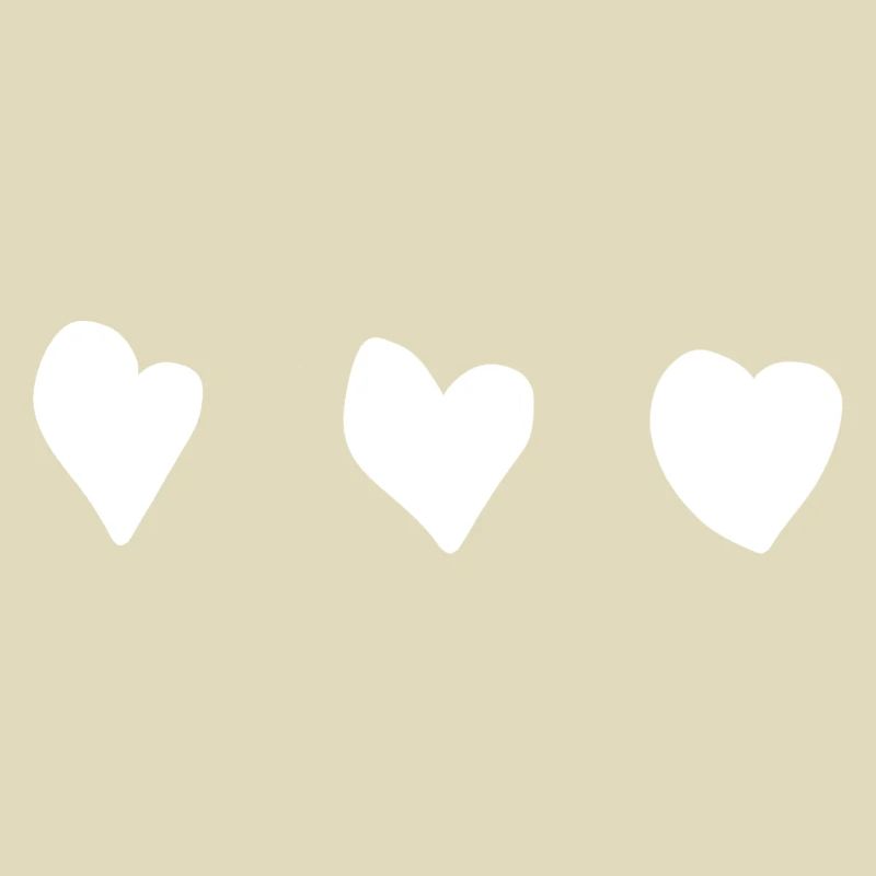 Three Hearts Heart Shape