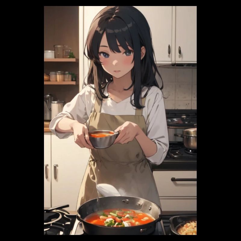 Anime Hausfrau