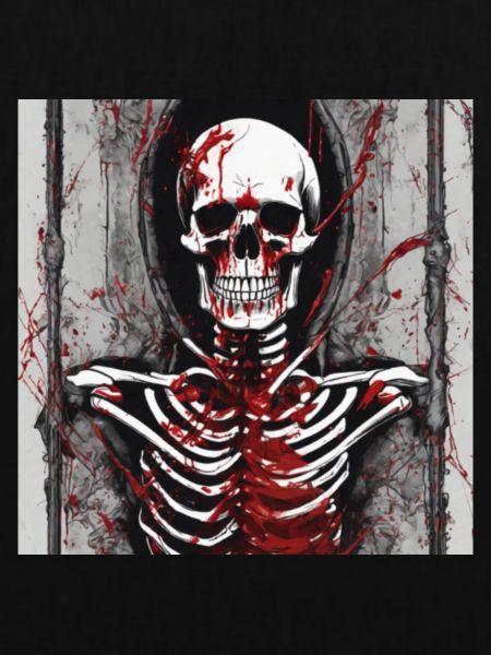 Skeleton covert in Blood one