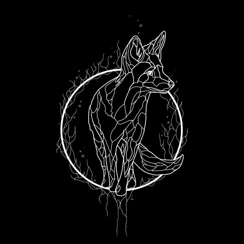 Fox forest nature